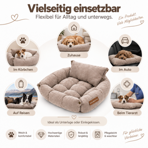Hundematte Hundekissen Pebbles
