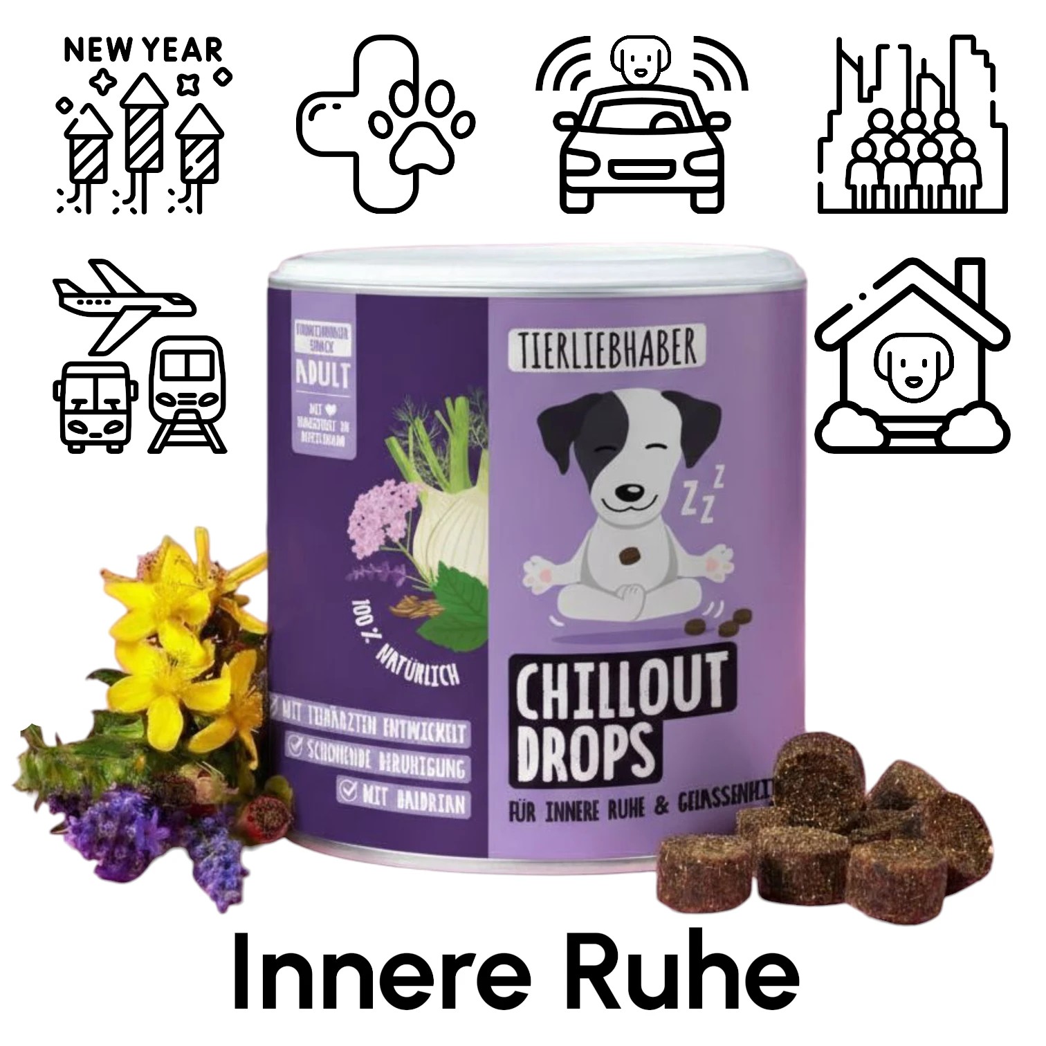 Chillout DROPS zur sanften Beruhigung und Entspannung von Tierliebhaber – Bild 10