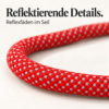 Reflektionsleine© mit Handschlaufe und veganem Leder in 4 Farben und Varianten - Thumbnail Image 6