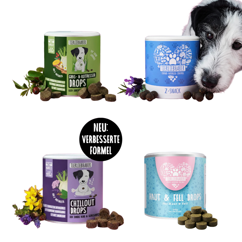 Tierliebhaber Super Bundle Grasfresser Chill out Z-Snack Haut und Fell – Bild 1