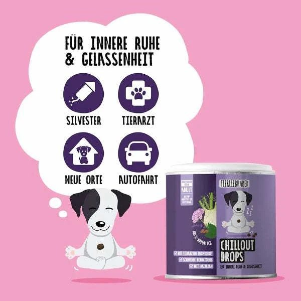 Chillout DROPS zur sanften Beruhigung und Entspannung von Tierliebhaber – Bild 3
